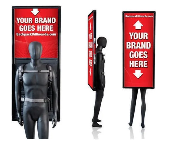 Human Banners / Human Mannequins
